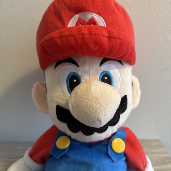 Super Mario Plush Pillow Buddy 22in Large Plush Nintendo Brand New with Tags - Picture 3 of 8
